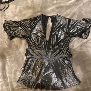 XS Shiny black low cut too from Express